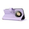 Wallet Case for Magic 8 Lite - Leather/PU, Purple, With Ring