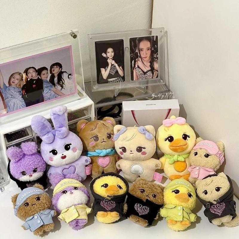 4pcs K-pop Plush Doll 20cm Stuffed Toy JISOO JENNIE ROSE LISA Bornpink Pendants Pillow Gift for Fans