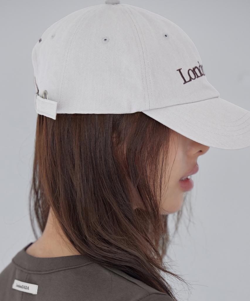 Leondeondada Londondada Classic Ball Cap, Ash Beige