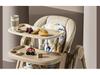 Multifunctional Baby High Chair: 2-in-1 Foldable Dining and Rocking Chair, Adjustable for Sitting and Lying, No Installation Needed.