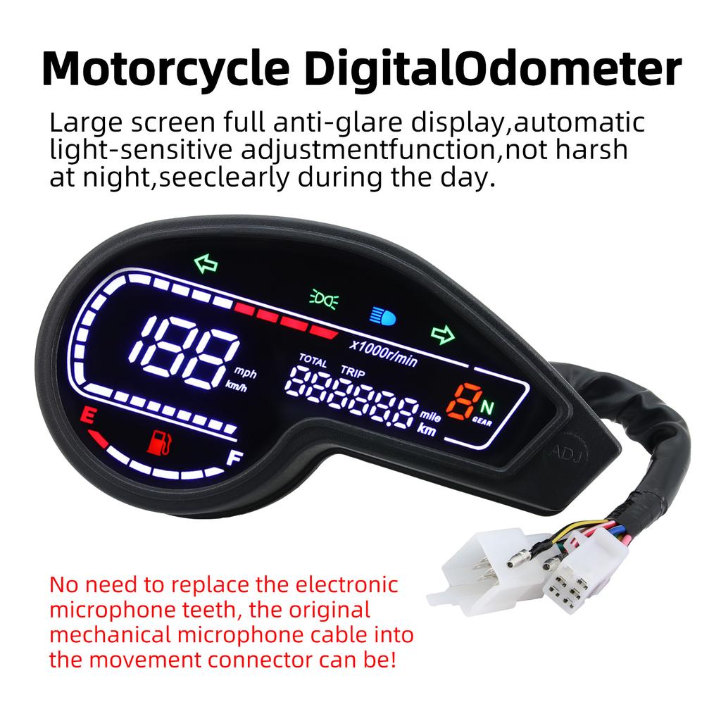 Pentru Honda NXR150 NXR125 Bros 2003-2014 CRV Motocicletă Digital LED Odometru Vitezometru Motor Tahometru XR150 GY200 Mexic Brazi
