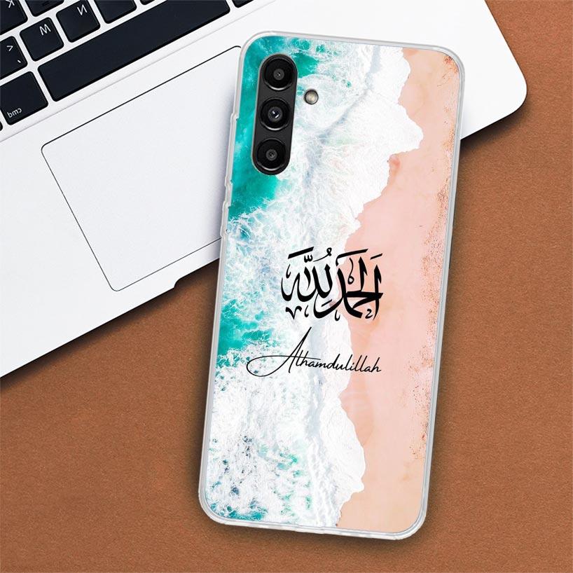 Arabic Quran Islamic muslim Quotes Allah Phone Case For Samsung Galaxy A02S A12 A22 A32 A42 A52 A72 A51 A50S A71 A41 A31 A21S A7