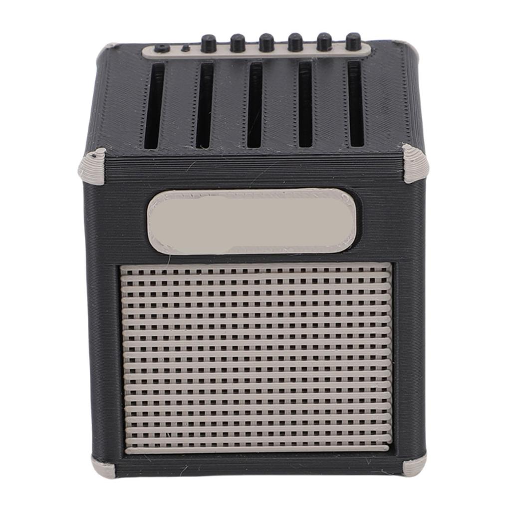 Gitarrenplektren Display Halter Box Stilvolle 5 Gitarrenplektren Organizer Hülle für Musikbegeisterte Musiker Schwarz D