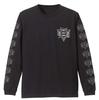 COSPA EVANGELION Seele Sleeve Rib Long Sleeve T-Shirt BLACK L
