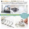 LK SHOP Kitchen Tool Hooks, Strong Suction Cup Hooks, Wall-Mounted, SUS304 Stainless Steel, for Kitchen, Bathroom, Towel Rack, Waterproof, No Drilling