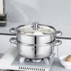 Debo Laina 304 Stainless Steel Steamer & Soup Pot