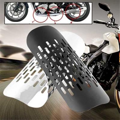 Universal Motorcycle Exhaust Pipe Protector Pipe Heat Shield Anti-scalding Cover Heat Shield Tail Muffler Crash Pad Cover