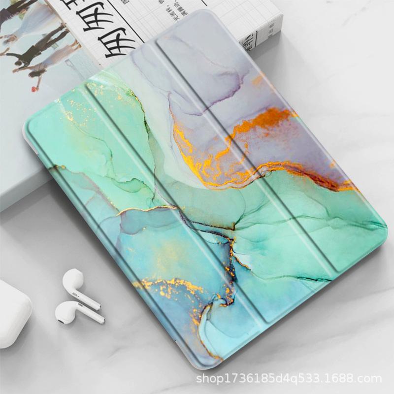 "Leather Protective Case with Pen Slot for iPad 10.2 & Air 4/5, Soft Shell"