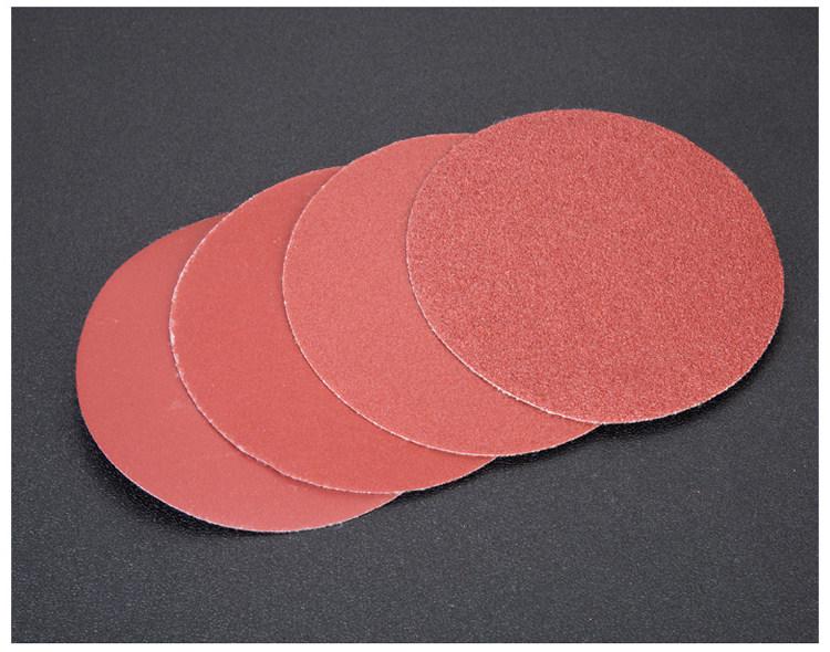 5-inch Self-Adhesive Flocked Sandpaper Disc for Sanding and Grinding (125MM)