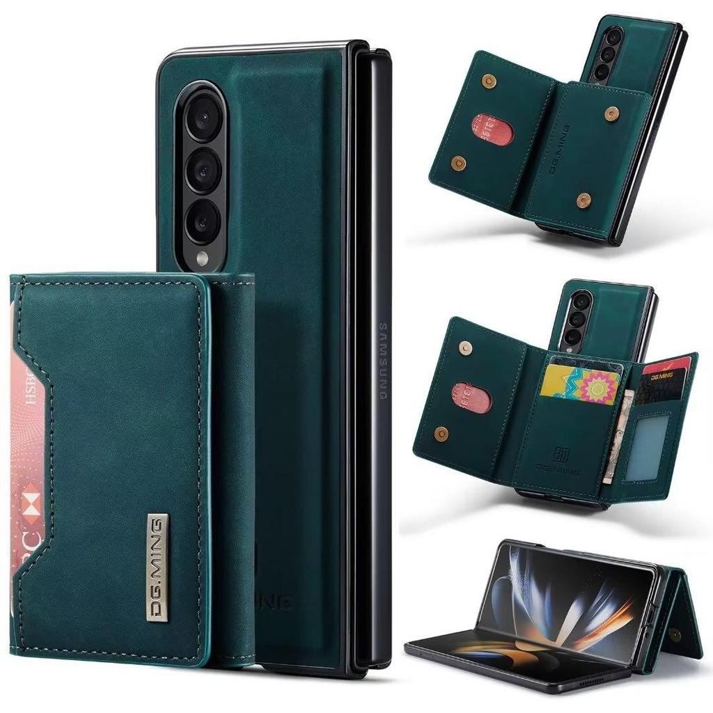 Veske For Samsung Z Fold 5 3 Z fold 4 S23 S22 S21 Ultra S20 A12 A22 A32 A52 A13 A33 A53 A14 A24 A34 A54 Flip Magnetic Leather Wallet Stand Cover
