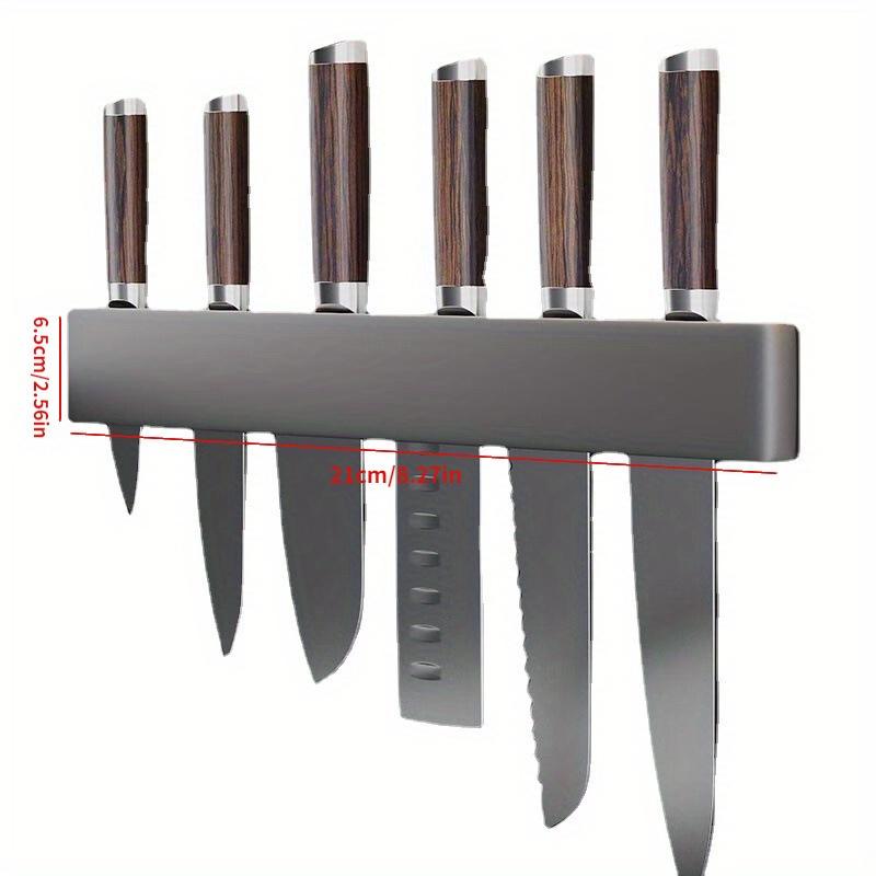 Minimalist Knife Holder for Storing and Inserting Kitchen Knives Kitchen Multifunctional Storage Rack Knife Holder Wall Mounted