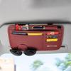 Car Sunshade Multi-function Storage Bag Auto Interior Accessories For Benz AMG W204 W205 W203 W211 W212 W213 W201 W210 stickers JR9