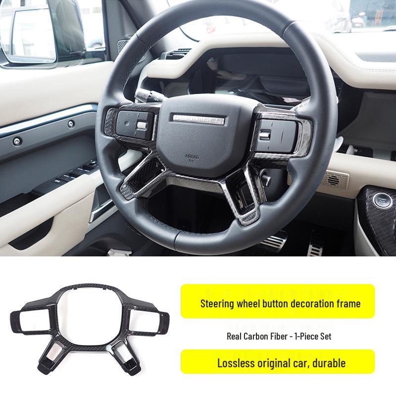 Carbon Fiber Interior Upgrade Kit for 20-26 Land Rover Defender - Easy Install, Non-destructive 