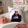 Mr Worldwide PPitbull Cushion Cover Pillowcase Short Plush Invisible zipper Room Sofa Cushion Cover