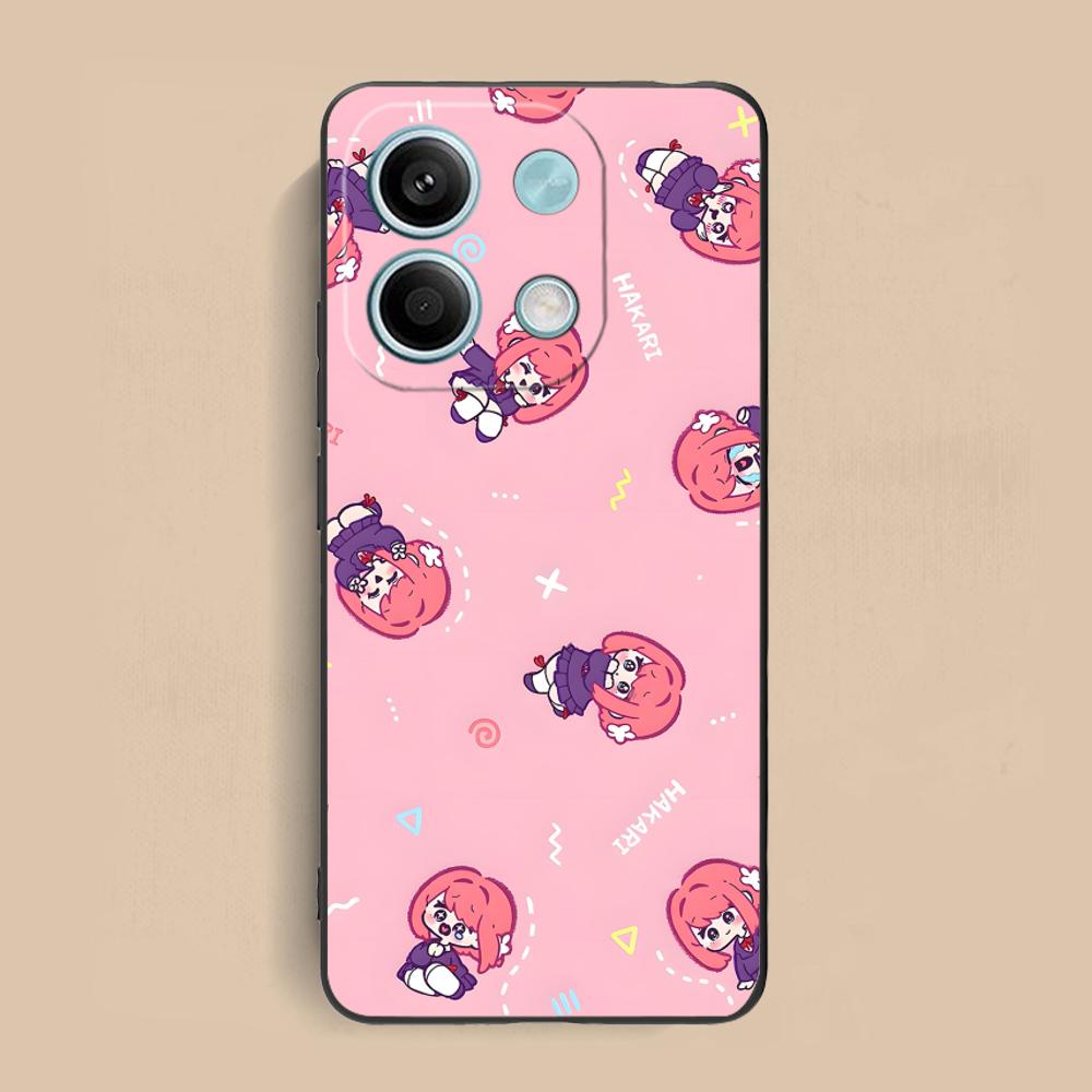 Anime Hakari Hanazono Matte TPU Mobile Phone Case for Xiaomi Redmi Note 14 13 12 11 S Pro Plus 4G 5G Colorful Printing Cover