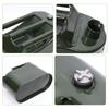 1.3 Gallon Petrol Oil Storage Can Can Fuel Container Gas Can for Car Truck Automotive Oil Bucket Container Green