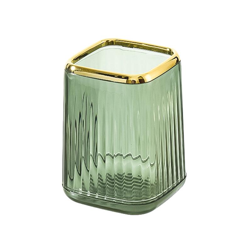 

Прозрачное ведро для хранения кистей для макияжа, бочка для хранения всякой всячины, настольный ящик для хранения