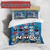 3pcs Duvet Cover Set (1*Duvet Cover + 2*Pillowcase, Without Core), Custom Name NFL Pattern Bedding Set, Home Bedroom Decor Gift