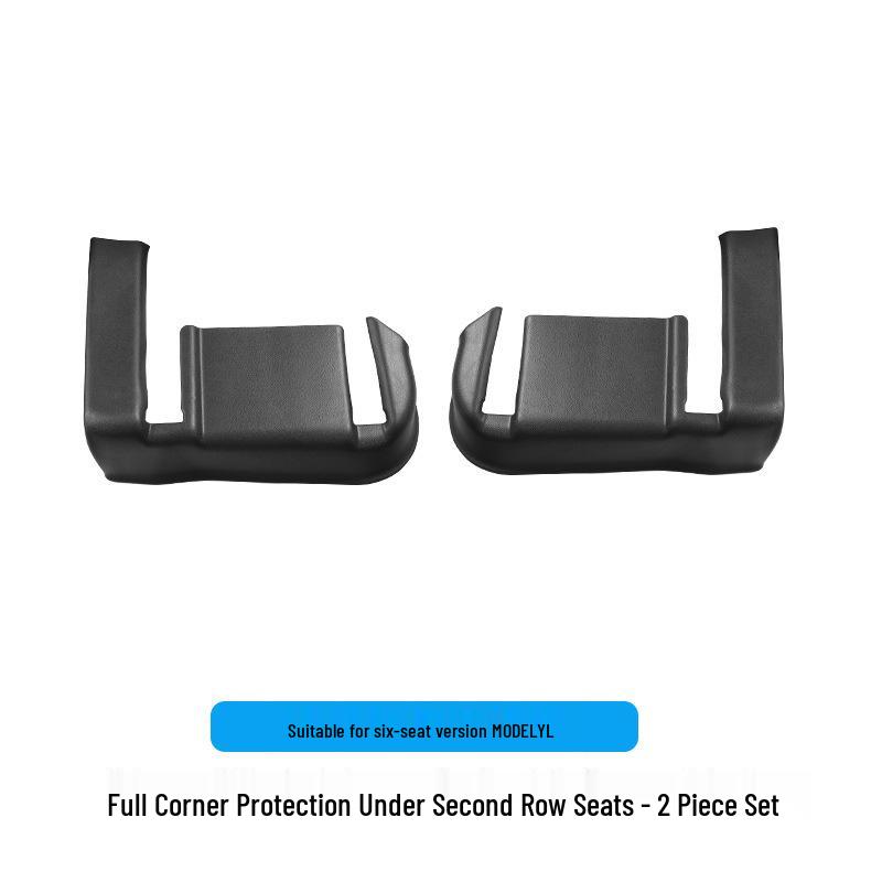 Tesla Model Y Rear Seat Anti-Kick Protector and Under-Seat Threshold Strip