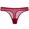 FINETOO 1Pcs Sexy Mesh Thongs for Women Low Rise Waist G-String Female Transparent Panties Hollow Out T-Back Girl Intimate Underwear Lingerie
