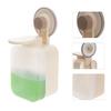 Punch-free Suction Cup Soap Dispenser Wall Mounted Liquid Soap Distributor  Washroom