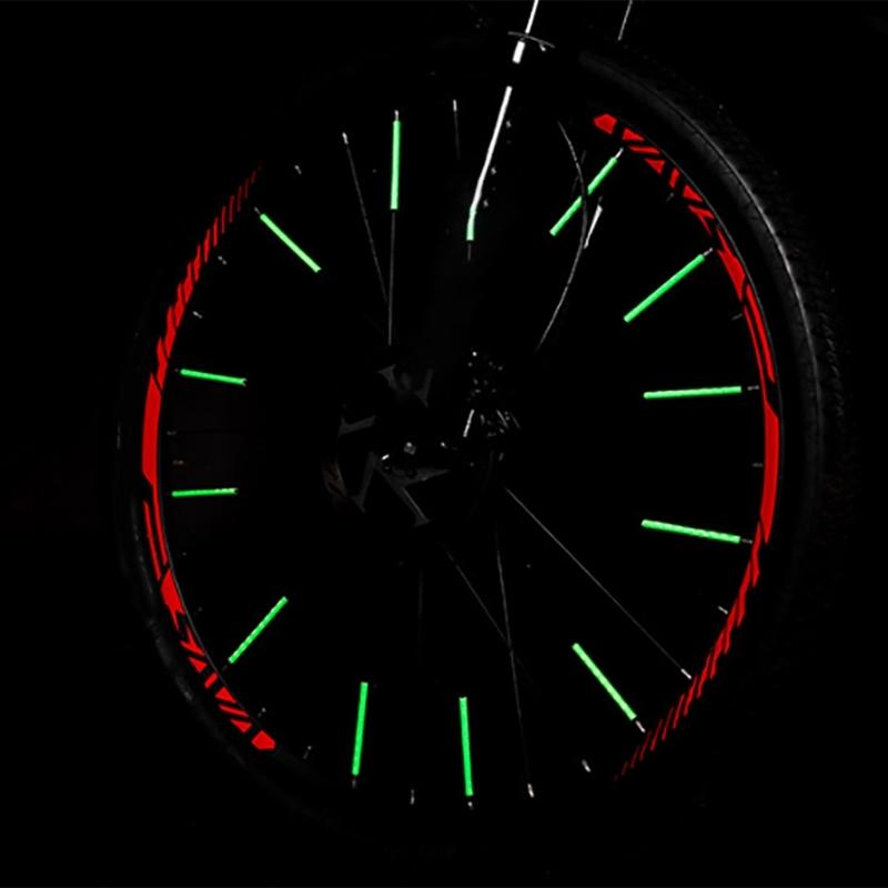 12 ks Vodotěsné Odrazky na jízdní kola Klip Náhradní Odrazky na paprsky kol