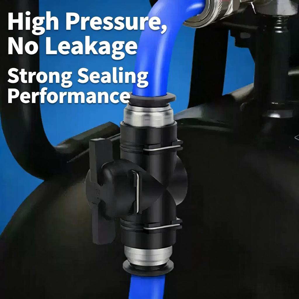 To Turn Switch Manual Ball Current-limiting BUC BTC Series 4mm 6mm Pneumatic Push In Quick Joint Connector Hand Valve