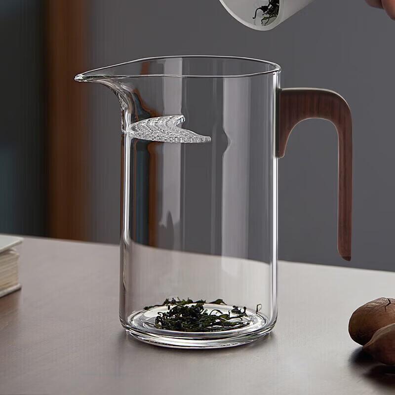 YIHUTEA Borosilicate Glass Fairness Cup with Filter