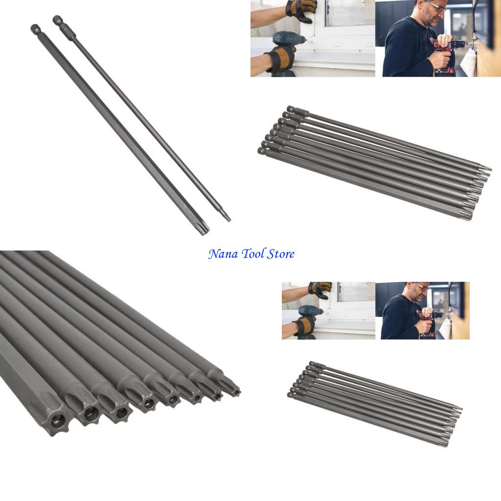 31GJ Professional 8 Size Screwdriver Set Hardened Steel for Precise Work T8 -T40 8PCS China Mainland