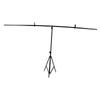 T Shape Background Stand Kit with Storage Bag 6.6x6.6ft Alloy Retractable Strong Backdrop Support System for Photo