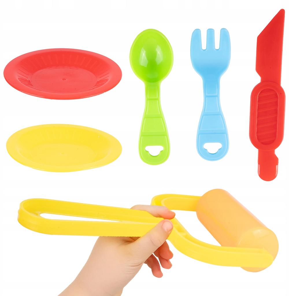 [PACZA] Play-Doh 8 Cups Press Molds + Accessories Z3173