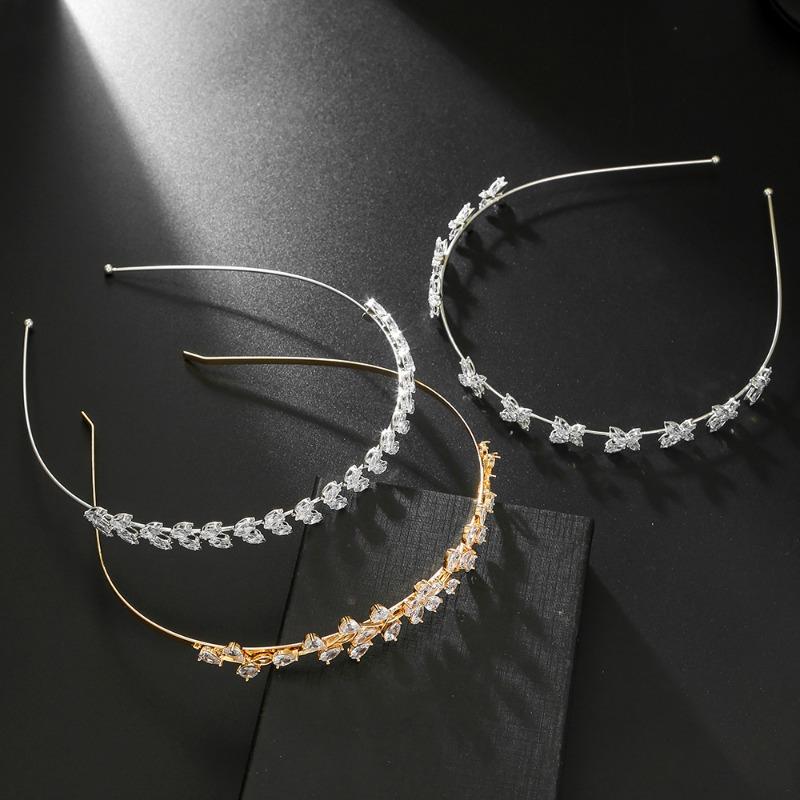 Meier Zircon headband, hair accessories, bridal accessories, full diamond headband