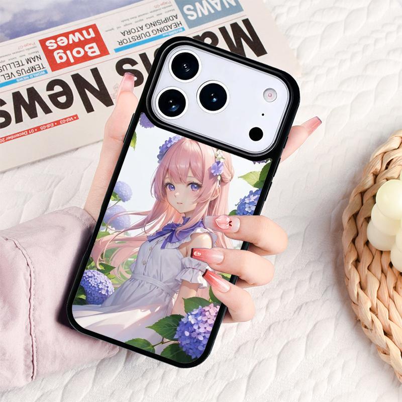 Genshin Impact Sangonomiya Kokomi Phone Case For IPhone 17 16e 15 14 13 12 11 Pro Max Air Mini Soft Protective Cover