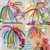 Dopamine Fireworks Balloons: Thickened Long Strip Magic Spark for Children's Birthday Party Decor