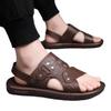 Men's sandals summer waterproof soft-soled non-slip beach shoes new large-size casual cool slippers