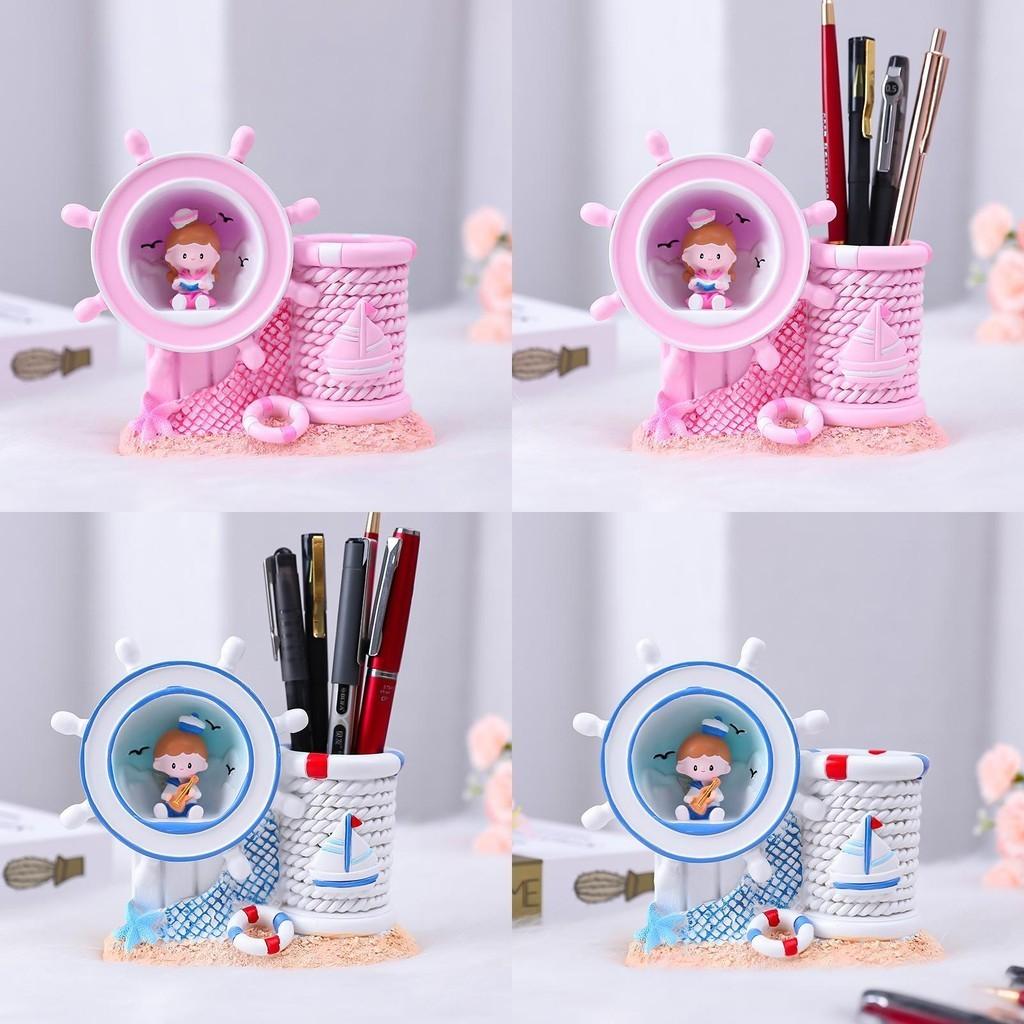 Mediterranean Penholder New Light Creative Night Light Aaa Battery Power Supply