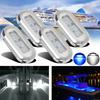4 Pack 12V Boat Courtesy Lights LED Stair Deck Stern Light Waterproof Turn Signal Indicator Yacht Tail Lamp Marine Light