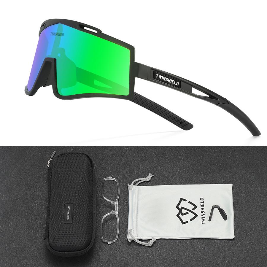 Nuovi occhiali da corsa e da equitazione Twinshield Occhiali da sole da mountain bike da uomo Occhiali da donna