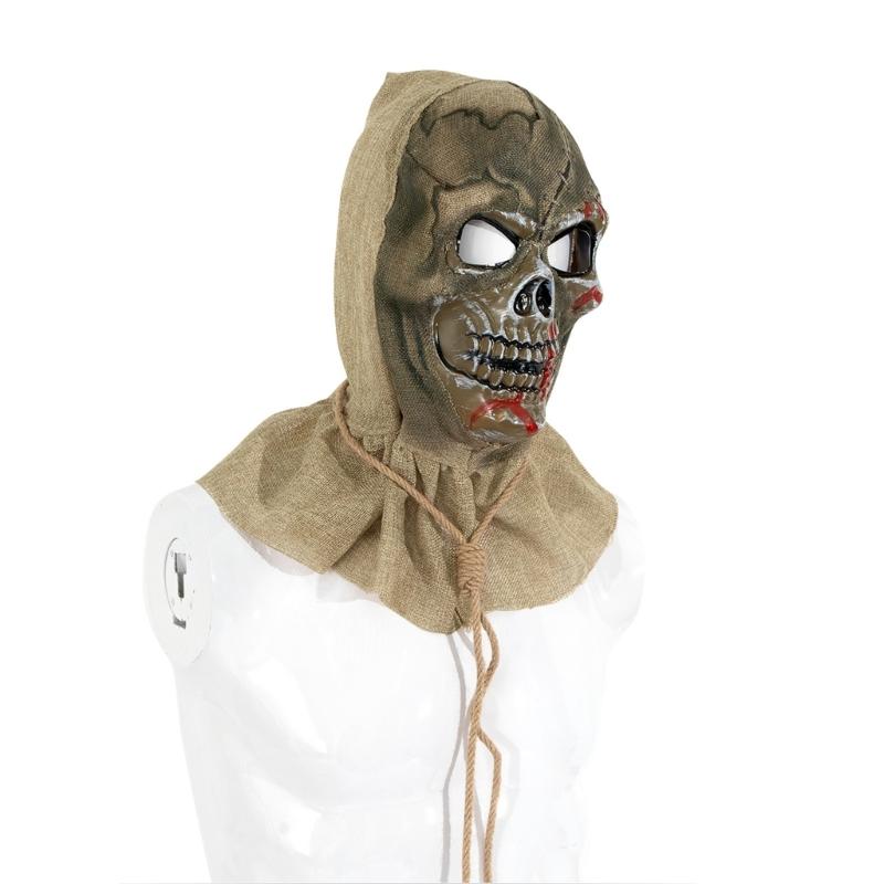 Halloween Scary Helmets Masquerade Mask Cosplay Mask for Carnival Christmas Party Props Horrific Full Head Skull Mask