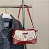 Pu Crossbody Bag For Women With Zipper Closure And Inner Pouch For Daily Use
