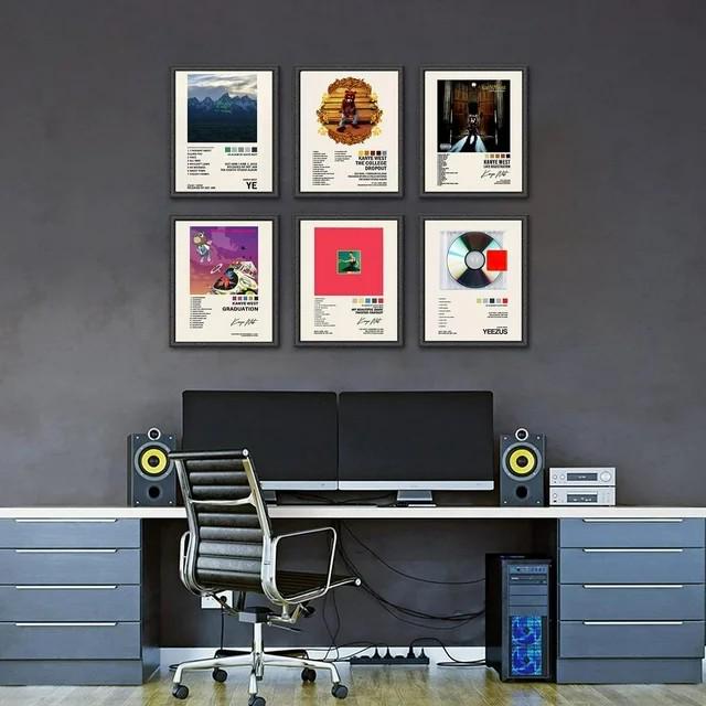 Hot Seller: Singer Music Album Canvas Poster for Home & Bedroom Decor