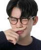 Eseubika Sbka Icon-C03 Blue Light Blocking Horn-Rimmed Glasses