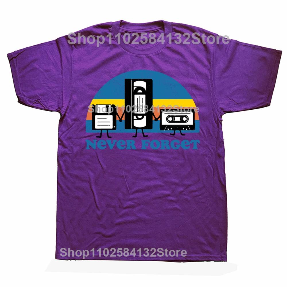Never Forget Sarcastic Graphic Music Tshirt WoCotton T-Shirt Top Summer Oversized T-Shirt Loose Tops Clothes