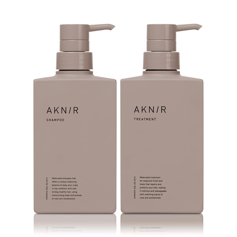 

AKNIR [Плотная Лечебная Формула] Набор Шампунь и Кондиционер для Волос Роза x Сандаловое Дерево Спецификация Подарочной Коробки под Контролем Rinka