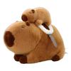 New Kapibara Doll Purple Butt Saddle Capybara Plush Toy Cute Animal Doll Ugly Cute Little Gift