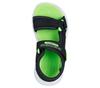 Sandals Skechers black / lime Sola Glow