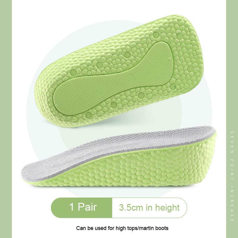 NO.8 Kõrgust suurendavad mallid Sisetallad tossudele Nähtamatu sisemine mäluvahust sisetald Suurendab jalanõude kasvu Naine Mees Pehmendus