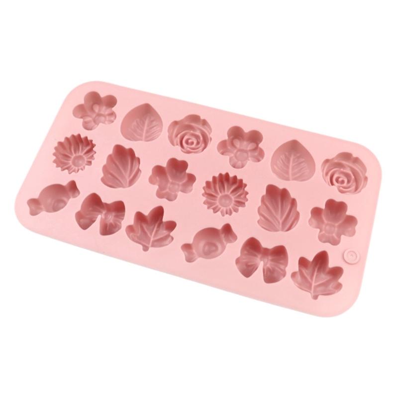Effective Silicone Baking Molds For Cookie Chocolate Decoration Easy Cleaning Nonstick Design Silicone Cake Decorating Molds