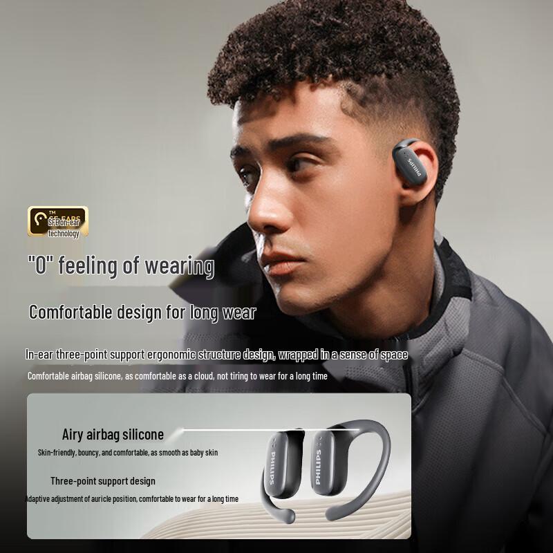 Philips Bone Conduction Ear-hook Bluetooth Headset