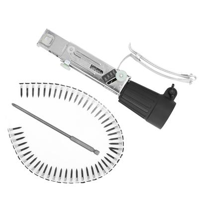 Adaptador de pistola de clavos de cadena para carpintería, taladro eléctrico automático recargable, herramienta para apretar tornillos
